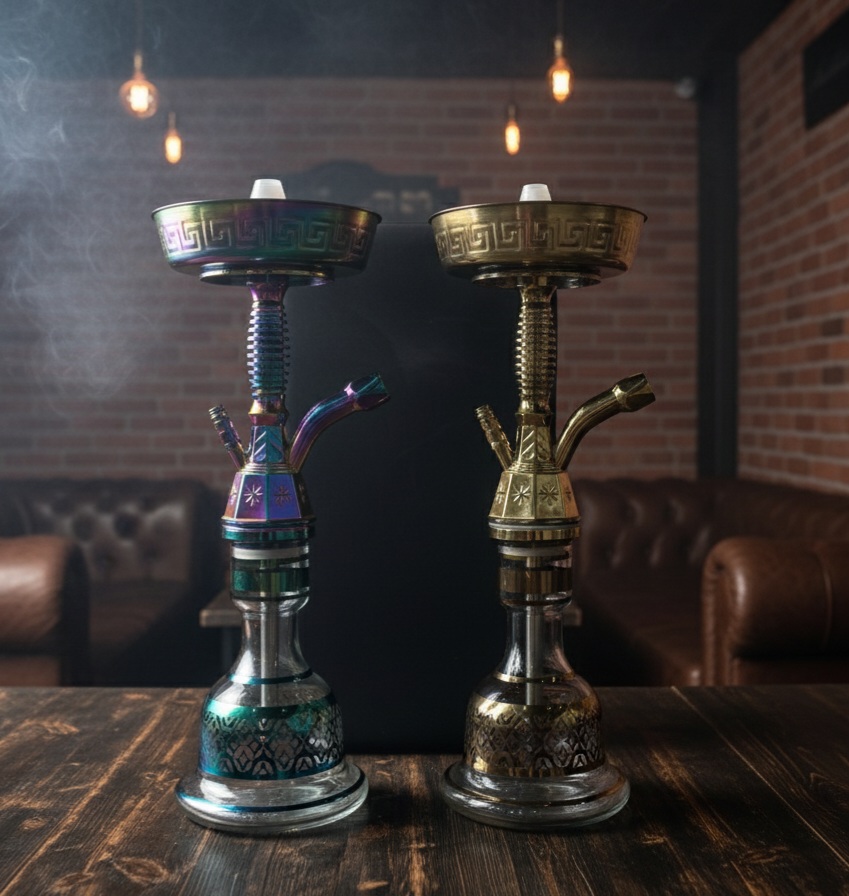 AL-KHAAS "KHALIL ARYA" PREMIUM EGYPTIAN HOOKAH WITH PADDED BAG