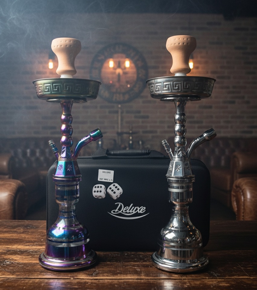 AL-KHAAS "KHALIL ZAHRA" PREMIUM EGYPTIAN HOOKAH WITH PADDED BAG